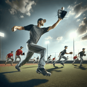 Infielder Throwing Drill for Baseball Players